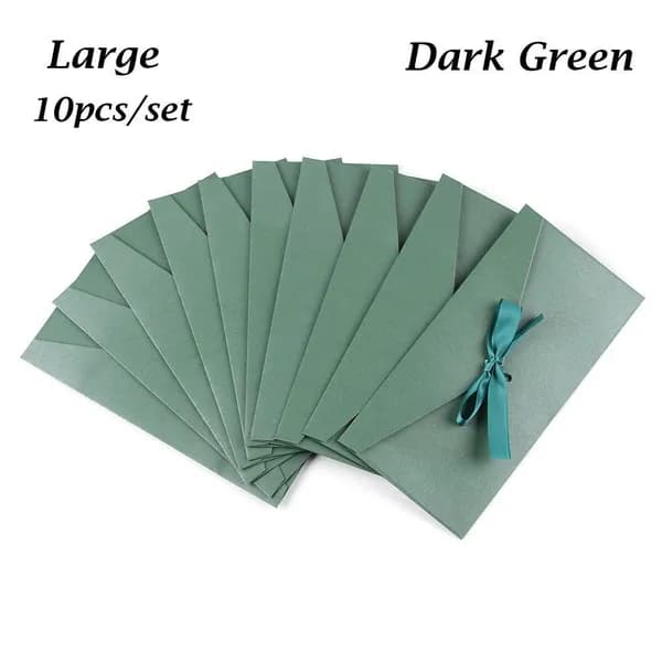 10 Pcs/ Set Поздравительные открытки сумки