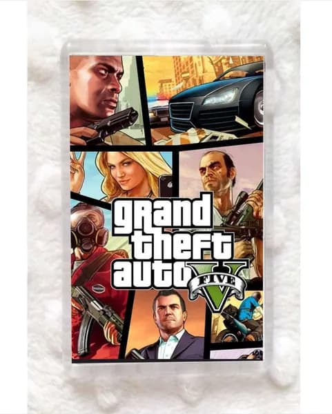 Магнит акриловый с принтом "GTA", ГТА