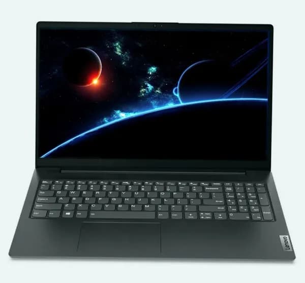 Lenovo Ноутбук 15.6", Intel Celeron N4500, RAM 4 ГБ, SSD 256 ГБ, Intel UHD Graphics, Windows Pro, слоновая кость, Русская раскладка