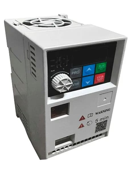 Промышленный частотный преобразователь B100 BT 0,75 kW с защитой двигателя и энергосбережением