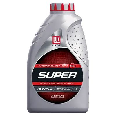 ЛУКОЙЛ (LUKOIL) 15W-40 Масло моторное, Минеральное, 1 л
