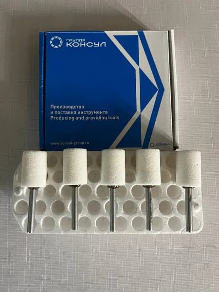 Головки шлифовальные абразивные AW 20x32x6-40 25А F46 M 6 V (5шт)