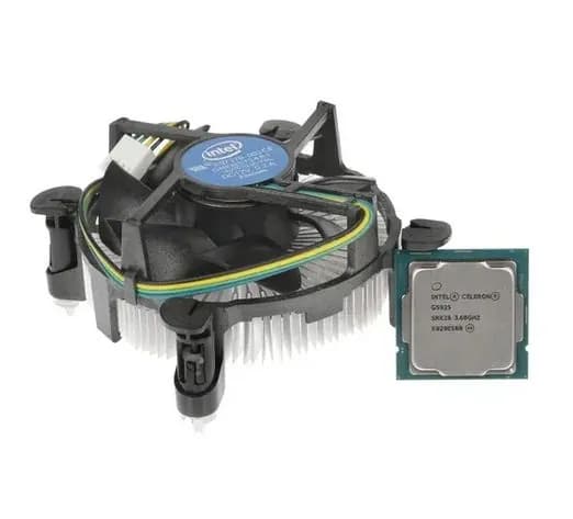 Процессор Intel Celeron G5925 (BX80701G5925) BOX - LGA 1200, 2 х 3.6 ГГц, L2 - 0.5 МБ, L3 - 4 МБ, 2хDDR4-2666 МГц, Intel UHD Graphics 610, TDP 58 Вт, кулер