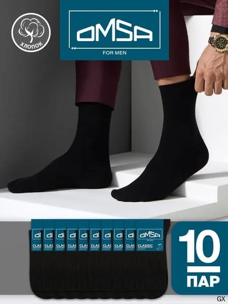 Носки мужские CLASSIC, 10 пар