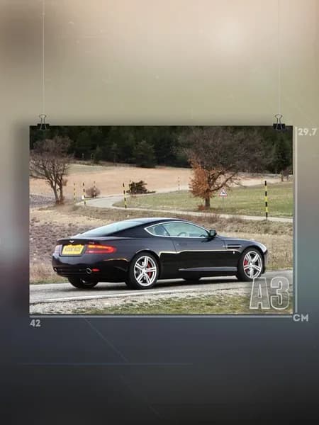 Постер А3 «Автомобили»