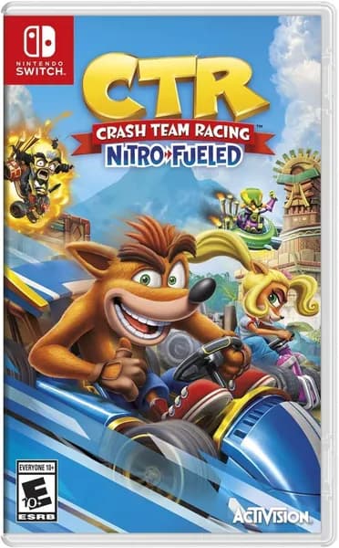 Игра Crash Team Racing Nitro-Fueled (Nintendo Switch, Английская версия)