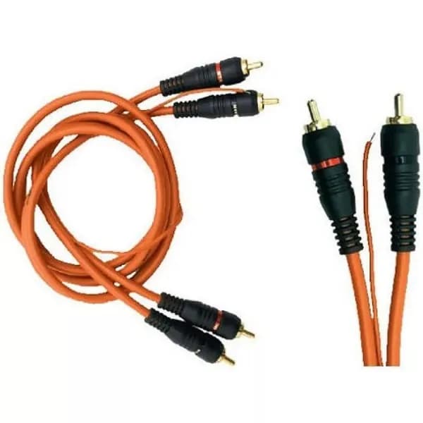 Кабель 2RCA межблочный Mystery MRCA 1.2 ( 1 метр, медь, 2RCA-2RCA ).