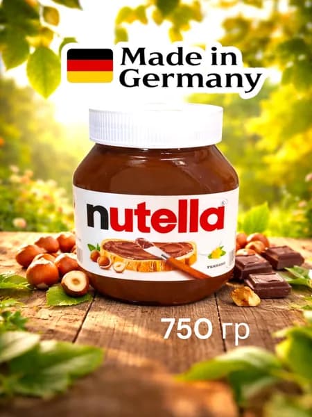 Шоколадно ореховая паста Nutella 750 гр Германия