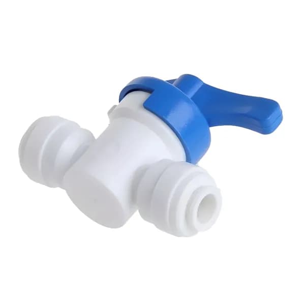 Кран 1/4" трубка - 1/4" трубка