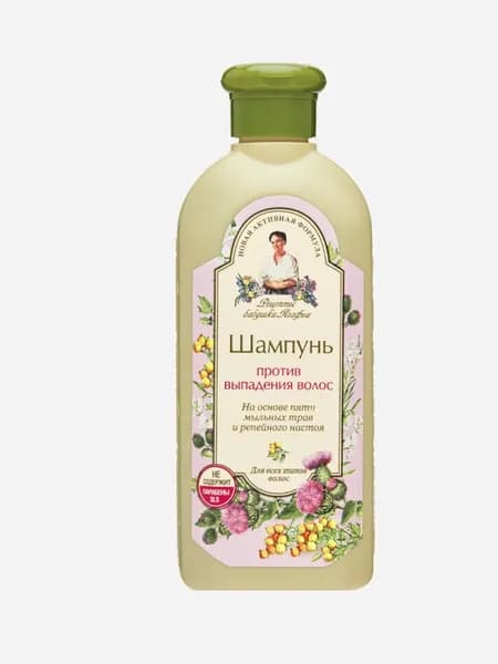 РЕЦЕПТЫ БАБУШКИ АГАФЬИ Особый Шампунь Агафьи против выпадения волос, 350 мл
