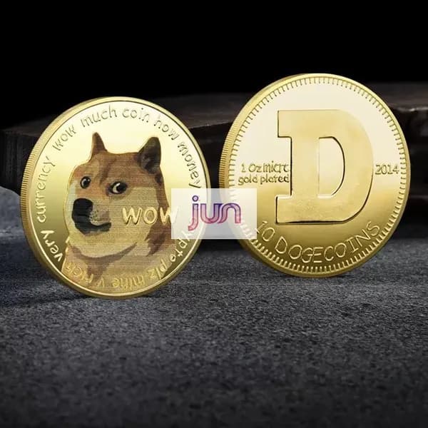 сувенирная монета DOGECOIN