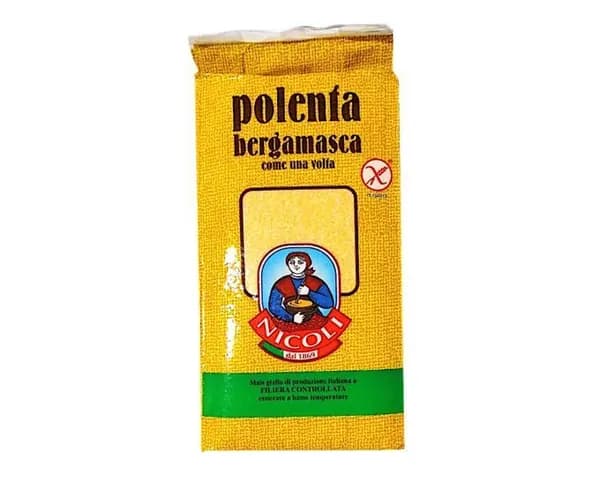 Мука кукурузная NICOLI Полента Bergamasca, 1000 г, Италия
