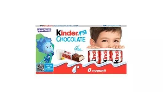 Шоколад молочный Kinder Chocolate с молочной начинкой 100 г