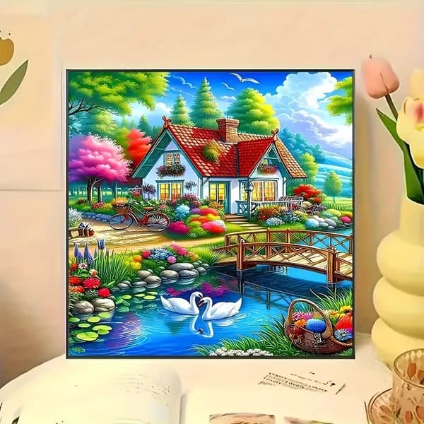1 комплект DIY5D Diamond рисования, декоративные рисунки для стен, без рамок