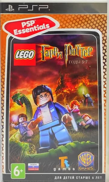 LEGO Harry Potter Years 5-7 Гарри Поттер Годы 5-7 Русские субтитры ULES 01558 Видеоигра на диске PSP. Товар уцененный