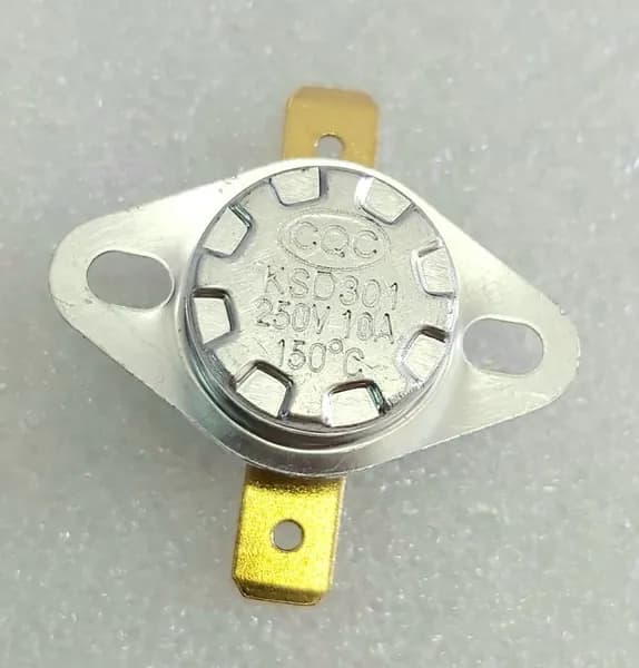 Термостат защитный KSD301. 150*C 10А