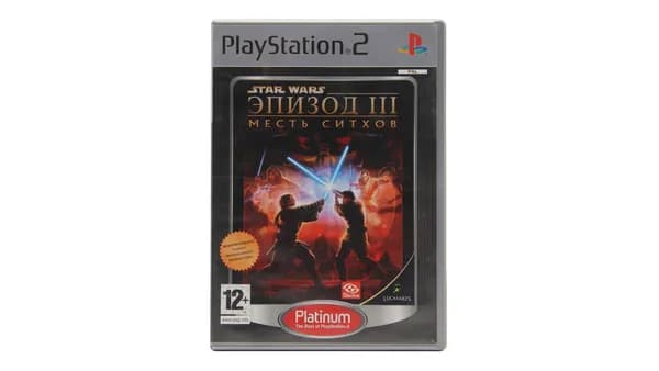 Star Wars Episode III Revenge of the Sith (PS2, Platinum) Винтаж