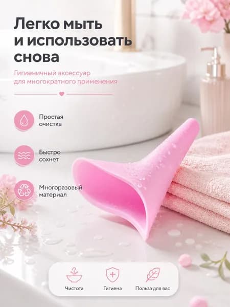 Портативный женский писсуар, силиконовый складной для стоячего использования, без упаковочной коробки, дорожный туалет для походов, путешествий и автомобиля