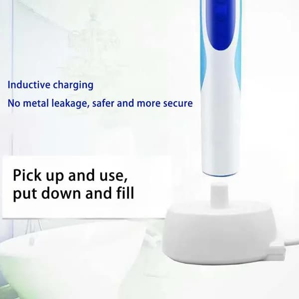 зарядка для зубной щетки OralB 3709 3728 3737 4717 4729 4736 8850, цвет белый