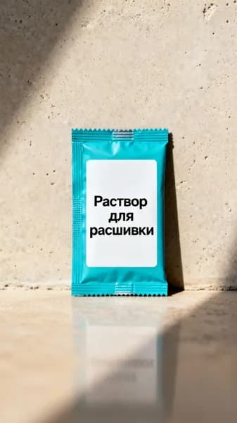Раствор для расшивки