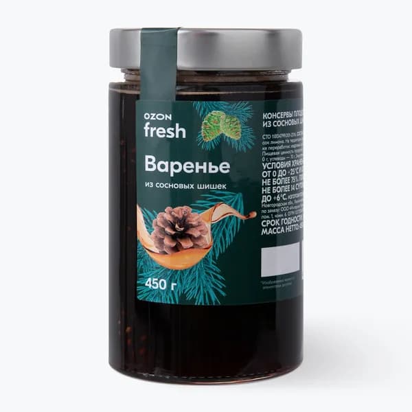 Варенье из сосновых шишек Ozon fresh, 450 г
