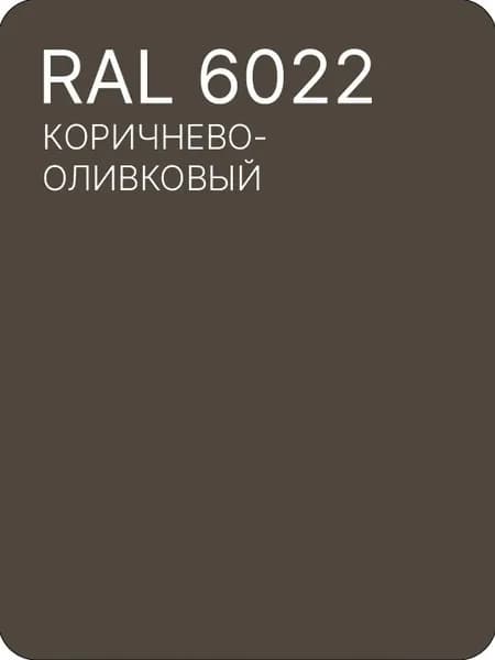 Краска Dulux Окона и Двери дерево пластик цвет коричнево - оливковый Ral 6022 0.8 л.