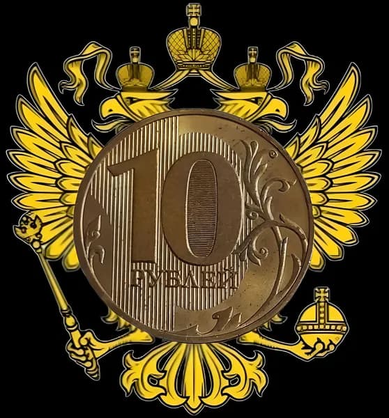 Монета 10 рублей 2021 года Россия
