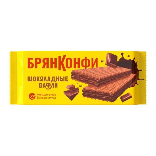 Вафли шоколадные Брянконфи 190г