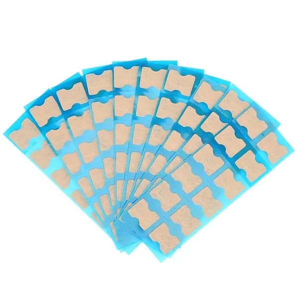 Двусторонние наклейки для коррекции ногтей без клея, 120 штук, для маникюра и педикюра