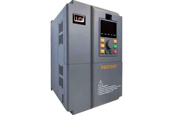 Преобразователь частоты INSTART LCI-G5.5/P7.5-4B 5.5кВт/7.5кВт, 13А/18А, 3Ф, 380В 15%, 50Гц/60Гц, IP20, с панелью управления