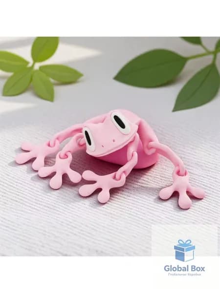 3D-ручка для рисования, магнитная лягушка-подвеска, с подвижными суставами, для холодильника и авто