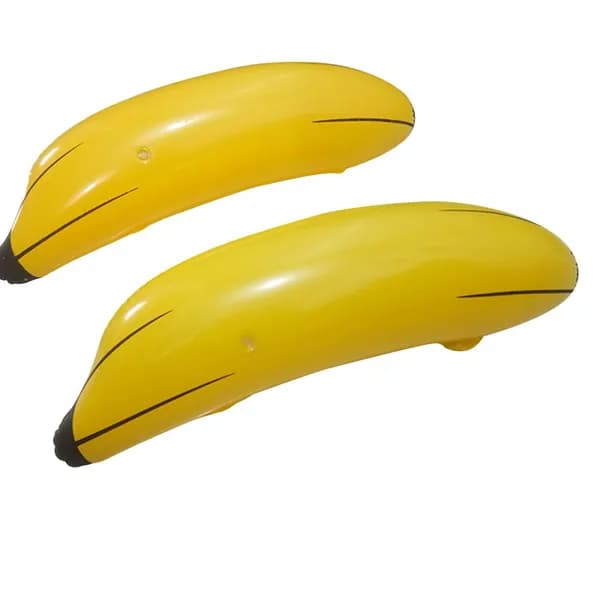 Надувной банан для вечеринок, 60 см, из ПВХ