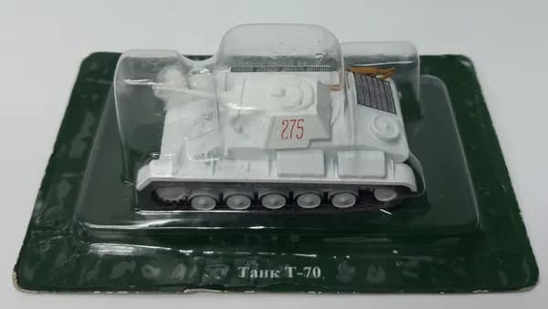 "Русские танки", модель Т-70 (в коробке-блистере)