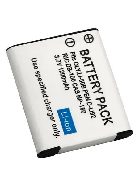 Аккумулятор для фотоаппарата Олимпус Li-50B, D-Li92, 3.7V, 1200mAh, код BAT-CAM-50