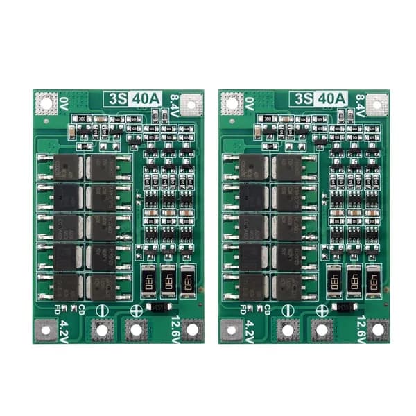 шт. 3S 40A для платы защиты аккумулятора 12 В Li-Ion 18650 для шуруповерта