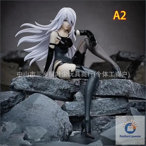 Премиум фигурка A2 из NieR Automata, выполненная в виде noodle stopper