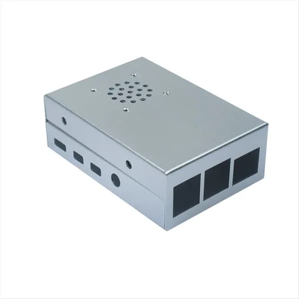E5(F J Z B) Для 4 Model B Корпус Ультратонкий Металлический С ЧПУ (Серебристый)
