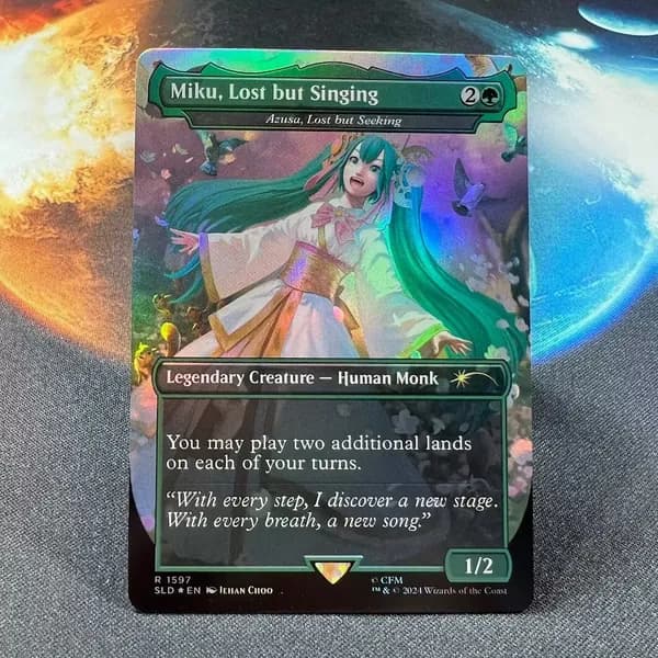 Высококачественная игровая карта Magic The Gathering, подходящая для семейных и дружеских посиделок, поставляется в прозрачном наборе.