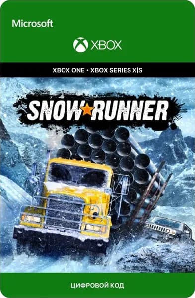 Игра SnowRunner + Anniversary DLC для Xbox One, Series X S, Русский язык, электронный ключ