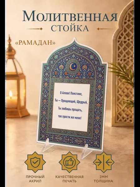 Постер-открытка Исламская подарочная Рамадан