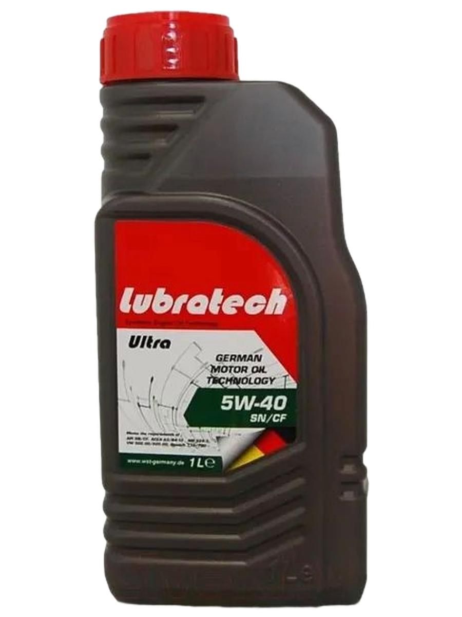 Lubratech TECHNO 5W-40 Масло моторное, Полусинтетическое, 1 л