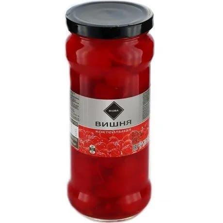 RIOBA Вишня коктейльная, 560г 2 шт.