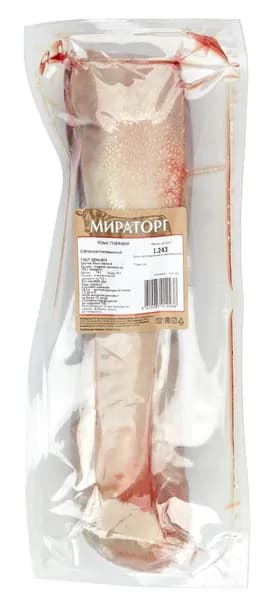 Язык говяжий Мираторг TF охлажденный 1,2 - 1,5кг