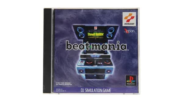 Beatmania DJ Simulator Game (PS1, NTSC-J) Винтаж