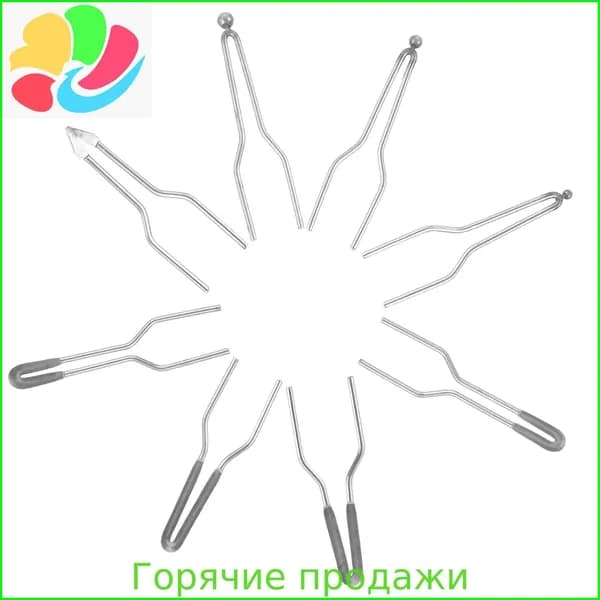 Набор металлических насадок для выжигательного прибора для выжигания по дереву, 8 предметов