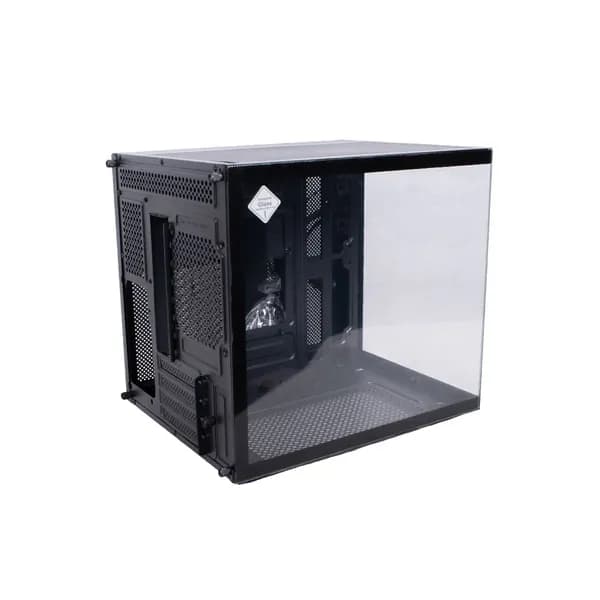 Компьютерный корпус XG Cube, Mini-ITX, стеклянная боковая панель, поддержка видеокарт до 320 мм, без блока питания