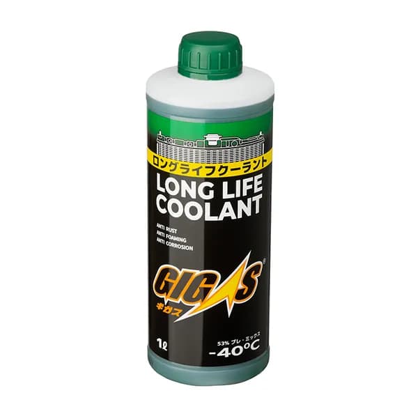 Антифриз GIGAS LONG LIFE COOLANT -40 GREEN, зеленый, 1л