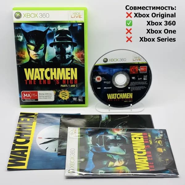 Игра Watchmen: The End Is Nigh Xbox 360 (Лицензия) (XBox 360, Английская версия)