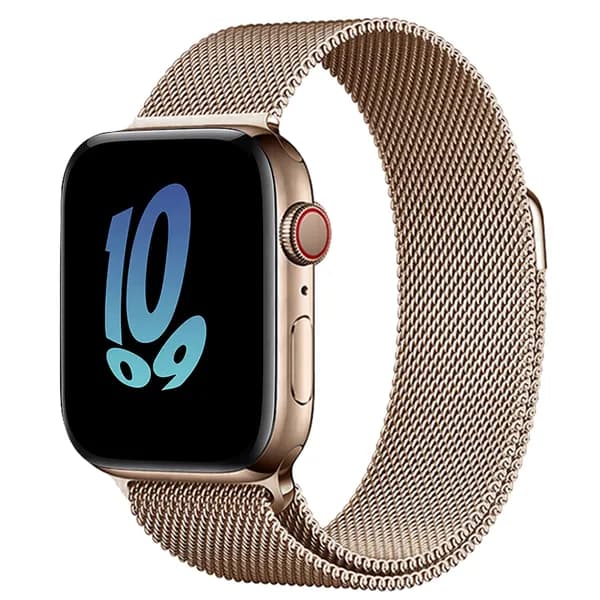 Металлический ремешок для смарт-часов Apple Watch Series 1-10 , SE , Ultra и Ultra 2 42mm 44mm 45mm 46mm 49mm ; Стальной браслет для умных часов Эпл Вотч