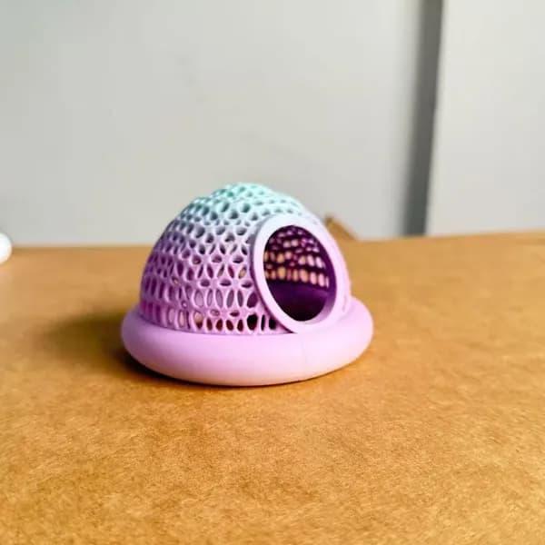 Плавающий домик для рыб из PLA, 3D-печать, аквариумный аксессуар, укрытие и декор для аквариума